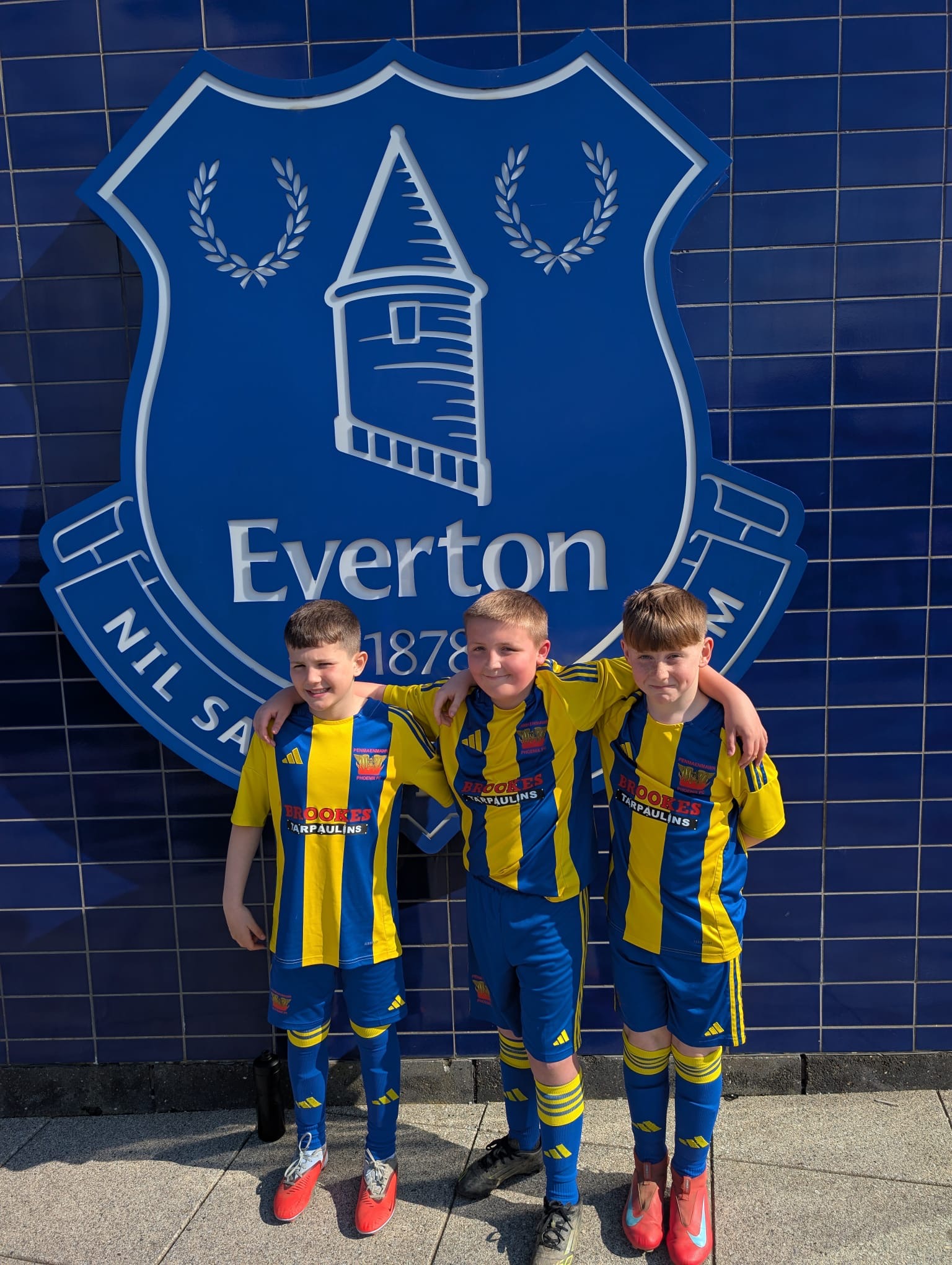 Everton Finch Farm group photo