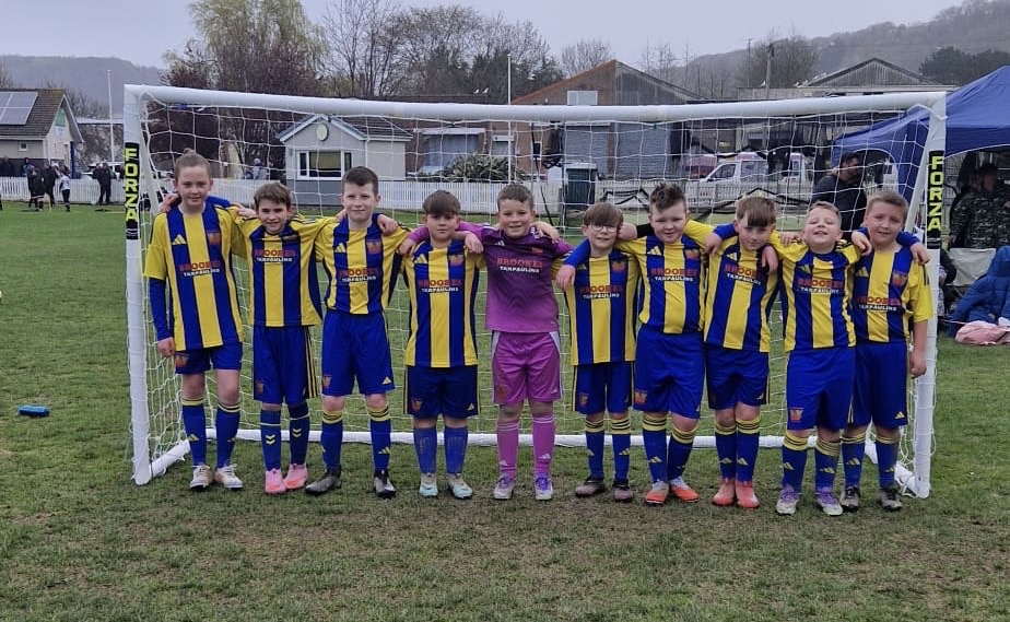 U11s at Mochdre Easter Tournament