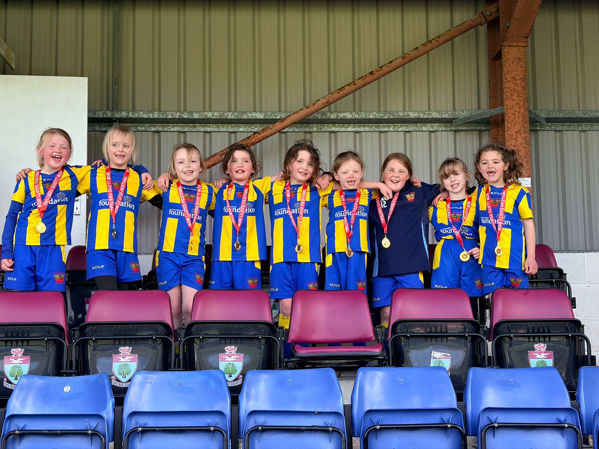 U7s Girls at the Bob Lloyd Festival