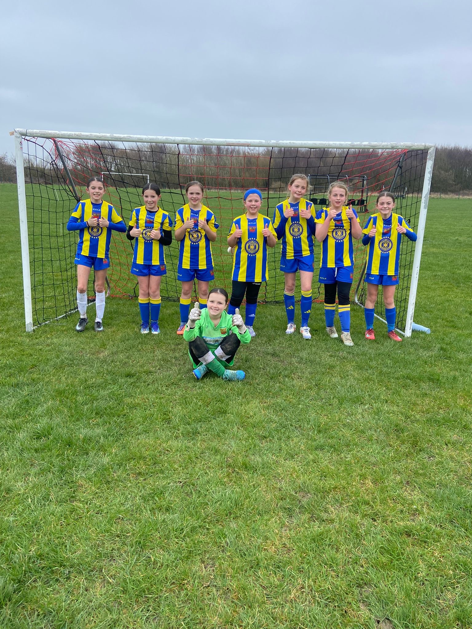 Girls U11 squad