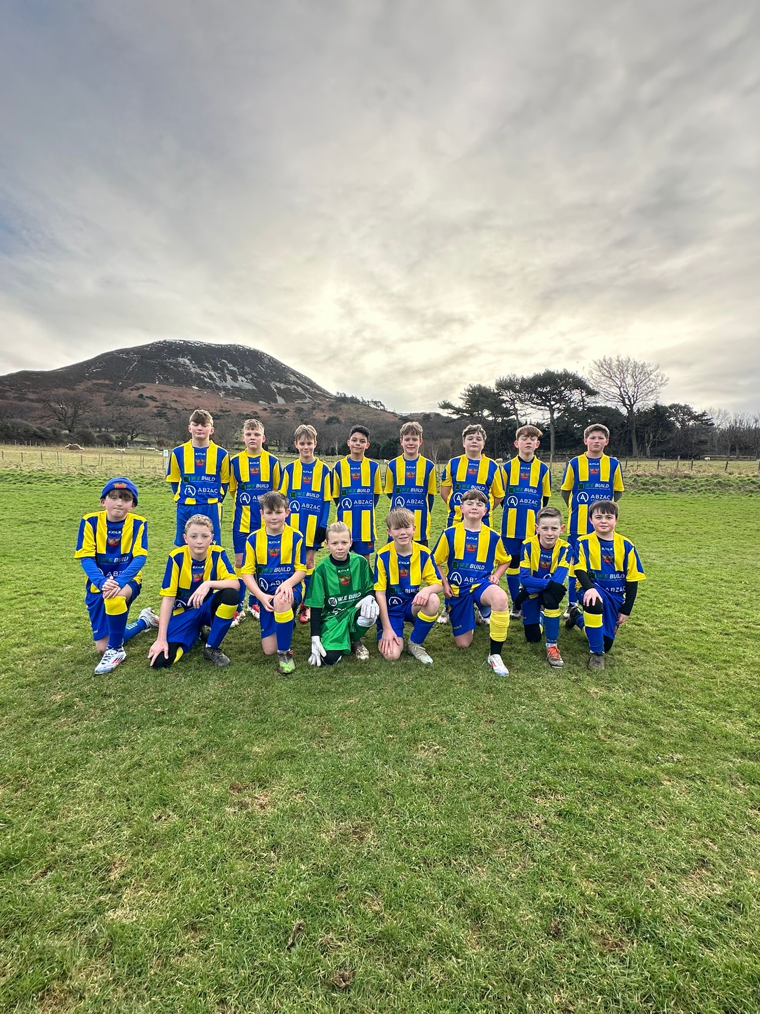 Boys U13 squad